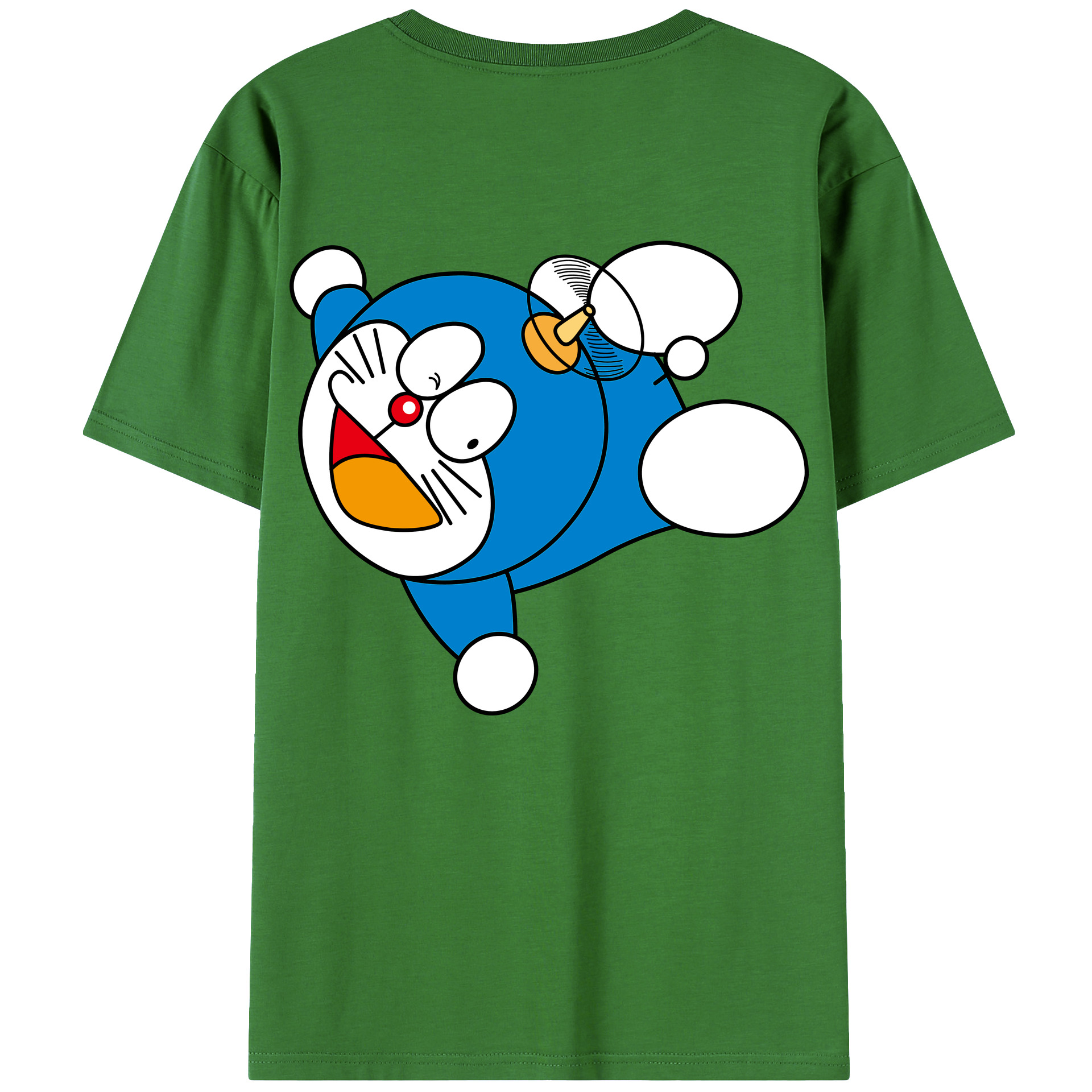 （画像用） ドラえもん Doraemon レディース半袖Tシャツ(バックプリント)
